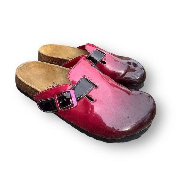 Betula by Birkenstock Pink Ombre Clogs Unisex Size 7 EU 38 Casual Shoes - Picture 15 of 16